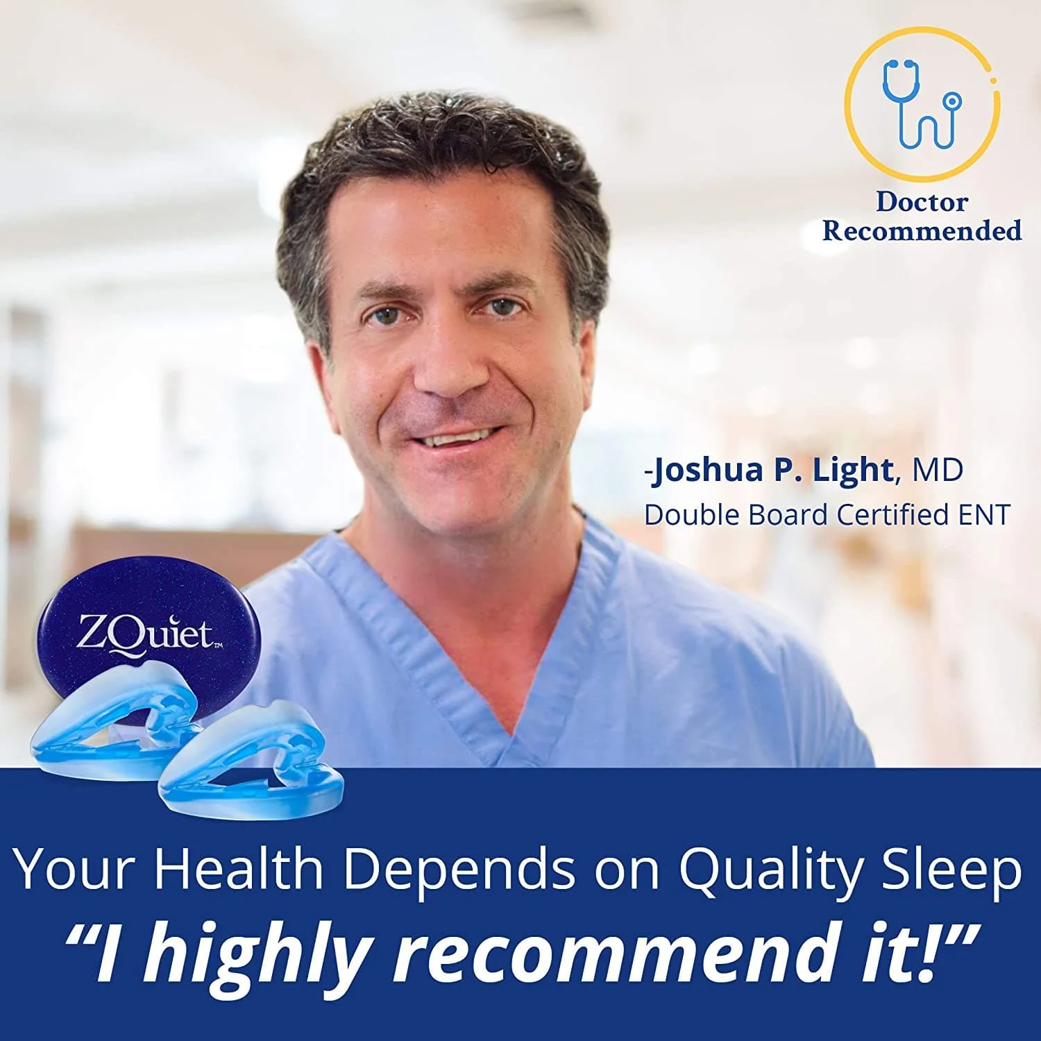 Special Offer! 50% OFF - ZQuiet 2-Size Anti-Snoring Mouthpiece Set - Image 6