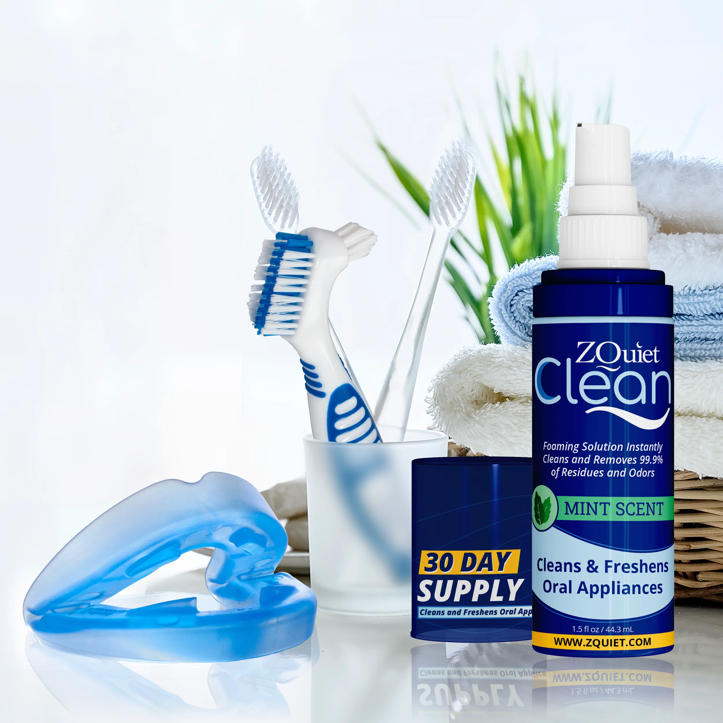 ZQuiet Clean Oral Appliance Brush - Image 4
