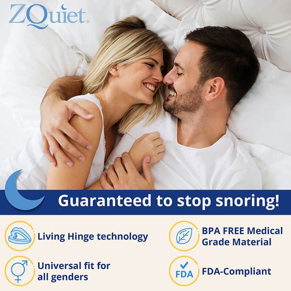 ZQuiet Anti-Snoring Mouthpiece 2-Size Starter Pack - Image 4